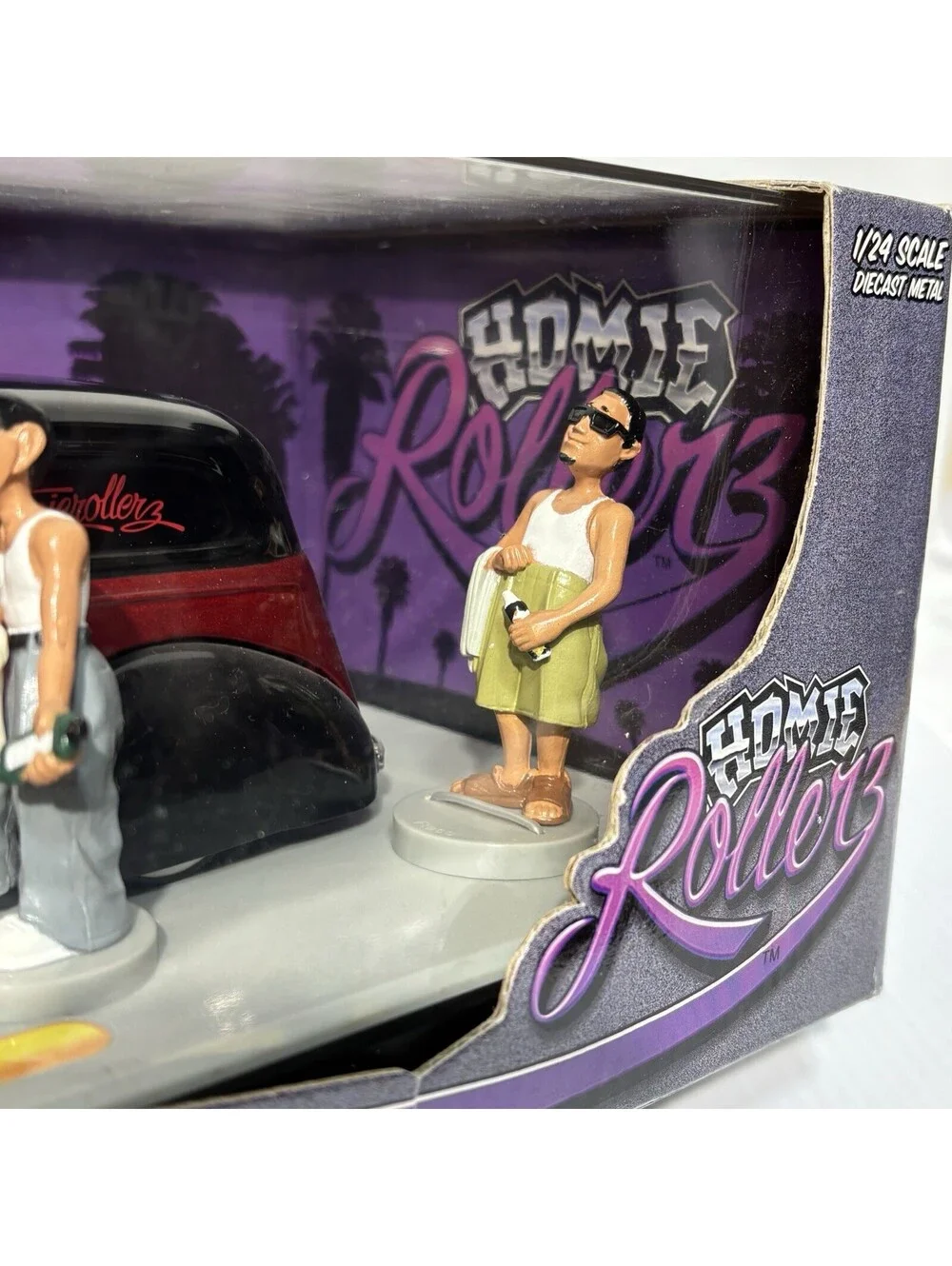 Jada Toys Homie Rollerz 39’ Chevy Delivery Lowrider 1:24 & Figures NIB 2003